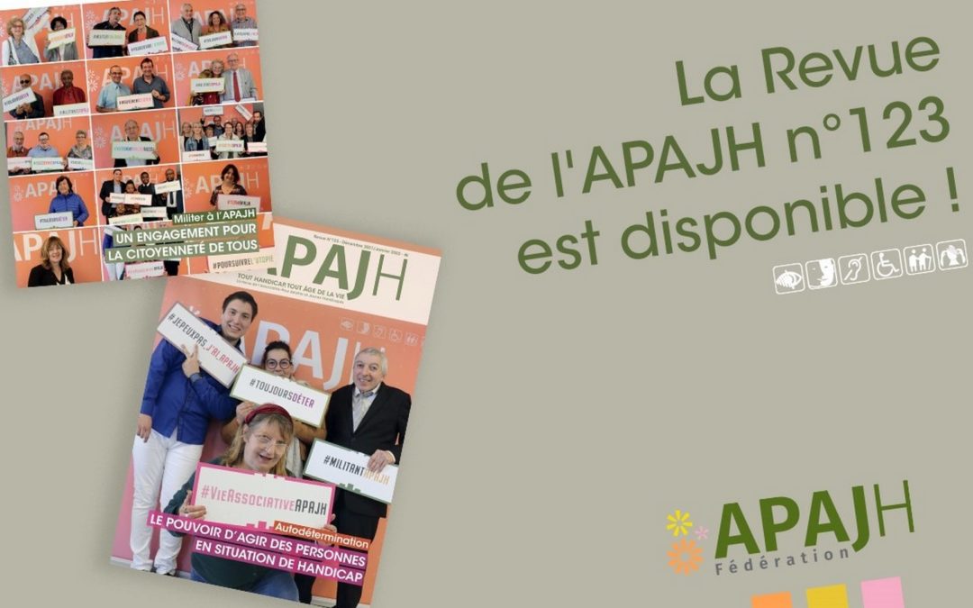 Autodétermination et Militantisme au sommaire de la Revue APAJH